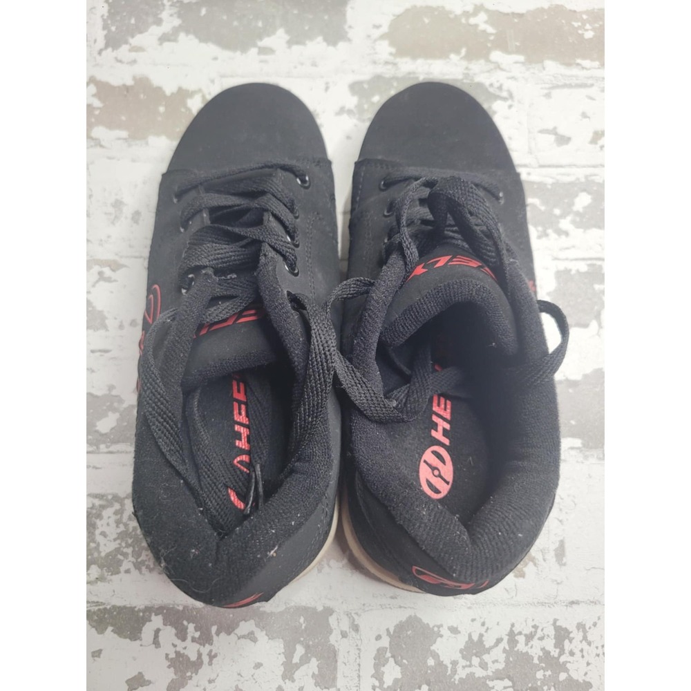 Heelys Voyager Skate Shoes Black‎ Red Youth Size 6 - Picture 4 of 8